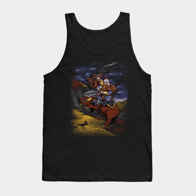 Crossing Lonely Mountain Tank Top by poopsmoothie